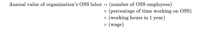 formula to calculate value